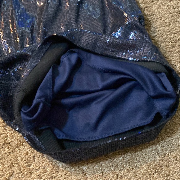 Foreign Exchange | Mini Blue Sequin Cocktail Dress - Picture 11 of 12